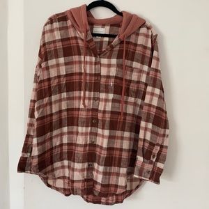 Hooded Rose Flannel